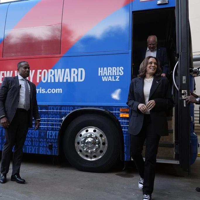 Harris campaign plans for aggressive outreach in swing states after Tuesday's debate with Trump